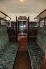 Metropolitan Railway "Bogie Stock" coach No 400 Interior